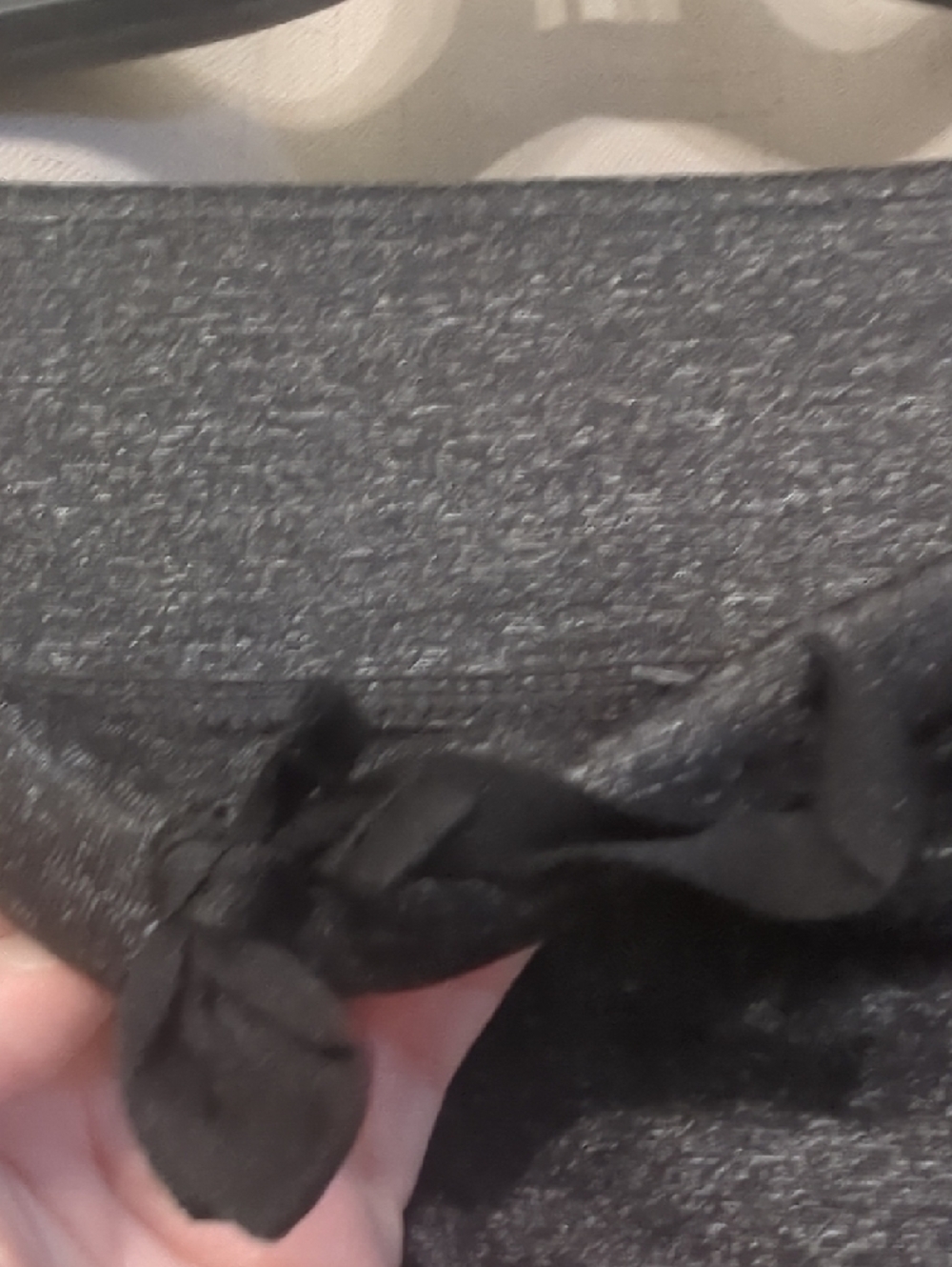 Women's Heathered Gray Skirt with Attached Leggings - Picture 3 of 7